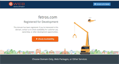 Desktop Screenshot of fetros.com